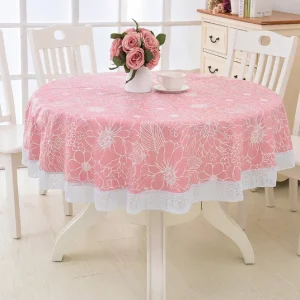 Mantel de Hule Encaje Floral