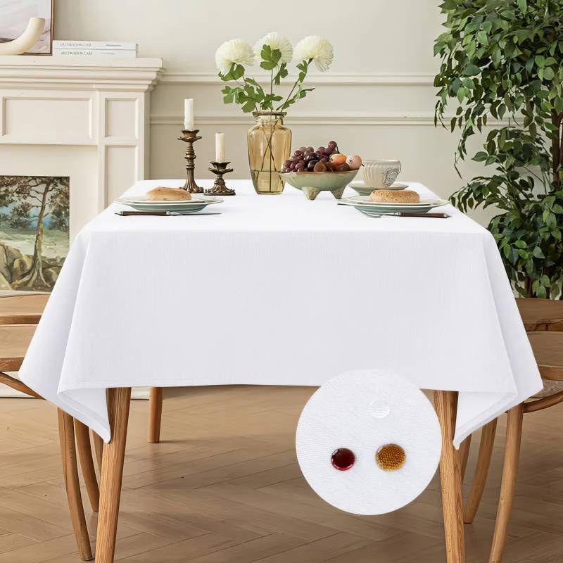 Mantel Antimanchas Lino Natural Mantel Antimanchas Lino Natural - Imagen 2