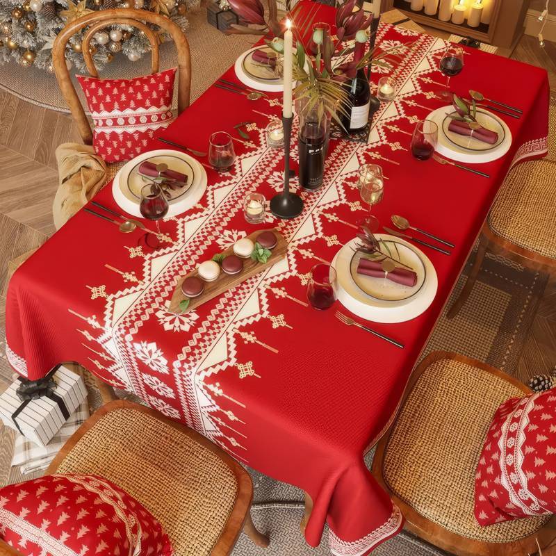 Mantel Antimanchas Navidad Nórdica Mantel Antimanchas Navidad Nórdica