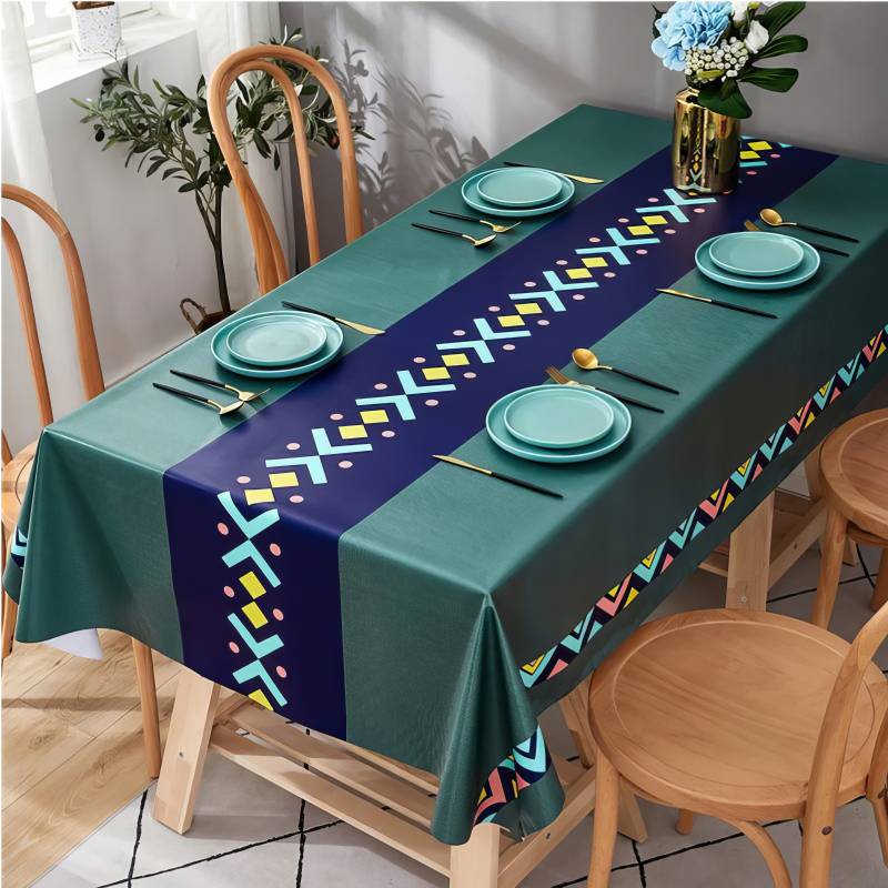 Mantel Antimanchas Tribal Esmeralda Mantel Antimanchas Tribal Esmeralda