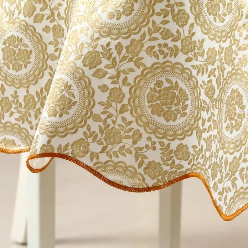 Mantel de Hule Arabesco Beige Mantel de Hule Arabesco Beige - Imagen 3