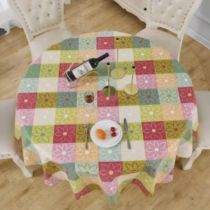 Mantel de Hule Patchwork Floral Mantel de Hule Patchwork Floral