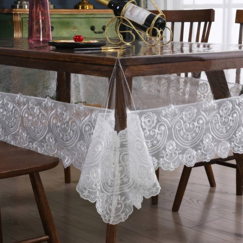 Mantel de Hule Transparente Mantel de Hule Transparente - Imagen 5