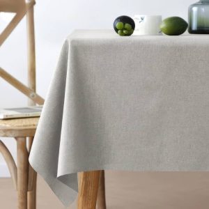 Mantel Impermeable de Algodón y Lino Mantel Impermeable de Algodón y Lino