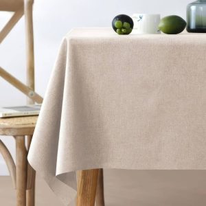 Mantel Impermeable de Algodón y Lino Mantel Impermeable de Algodón y Lino