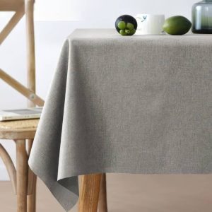Mantel Impermeable de Algodón y Lino Mantel Impermeable de Algodón y Lino