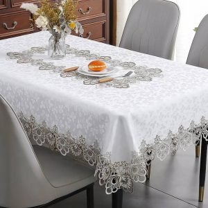 Mantel Antimanchas Encaje Blanco Mantel Antimanchas Encaje Blanco