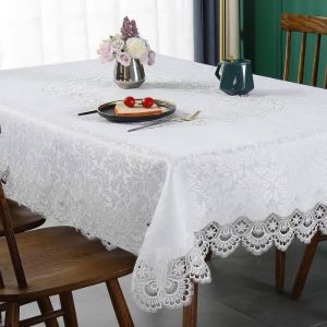 Mantel Antimanchas Encaje Romántico Mantel Antimanchas Encaje Romántico