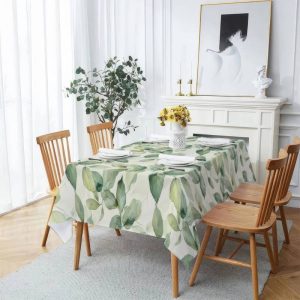 Mantel Antimanchas Eucalipto Verde Mantel Antimanchas Eucalipto Verde
