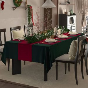 Mantel Antimanchas Navidad Verde Abeto Mantel Antimanchas Navidad Verde Abeto