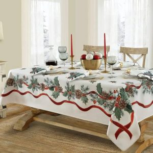 Mantel Antimanchas Pino Navideño Mantel Antimanchas Pino Navideño